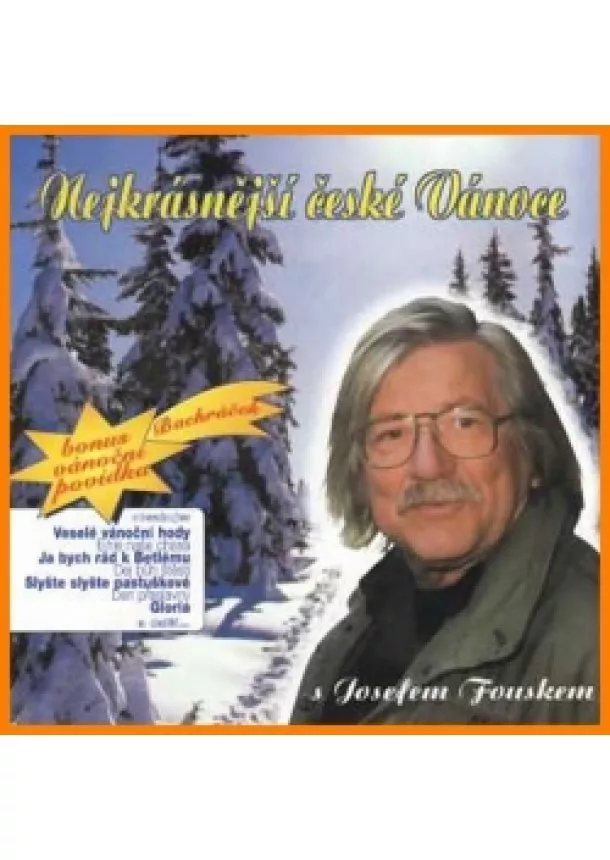 Josef Fousek - Nejkrásnější vánoce s J. Fouskem - CD