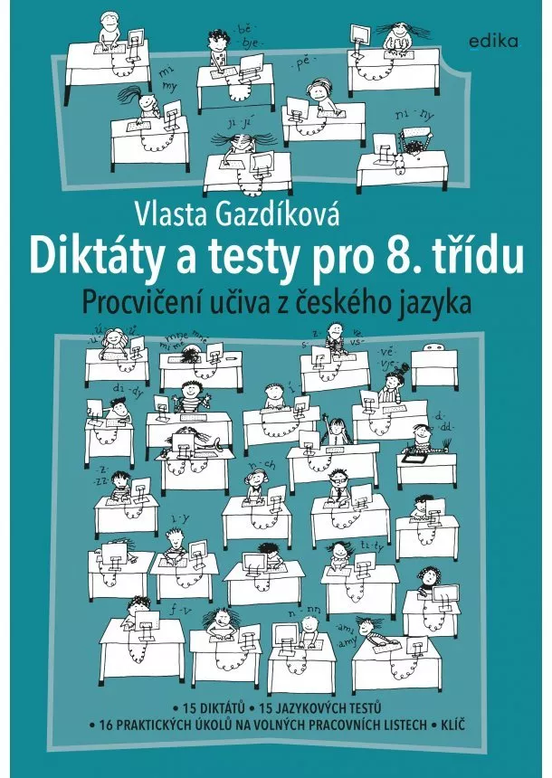 Vlasta Gazdíková - Diktáty a testy pro 8. třídu