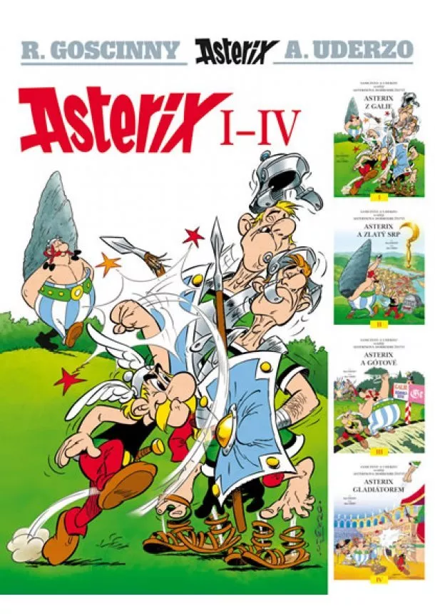 René Goscinny, Albert Uderzo - Asterix I - IV