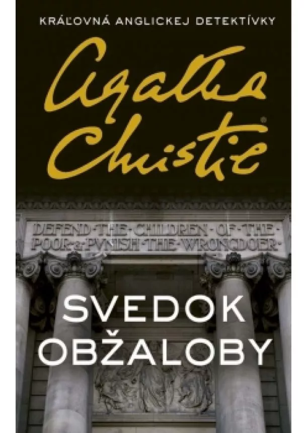 Agatha Christie - Svedok obžaloby