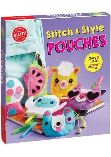 Stitch & Style Pouches Arts and Craft Kit