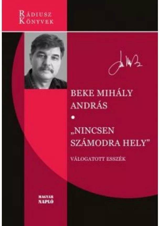 Beke Mihály András - Nincsen számodra hely - Válogatott esszék