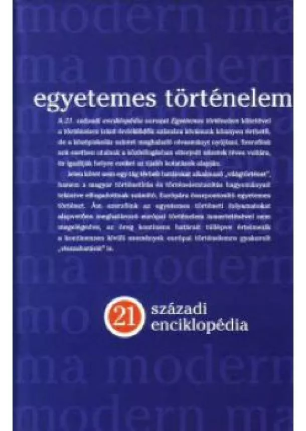 VÁLOGATÁS - EGYETEMES TÖRTÉNELEM