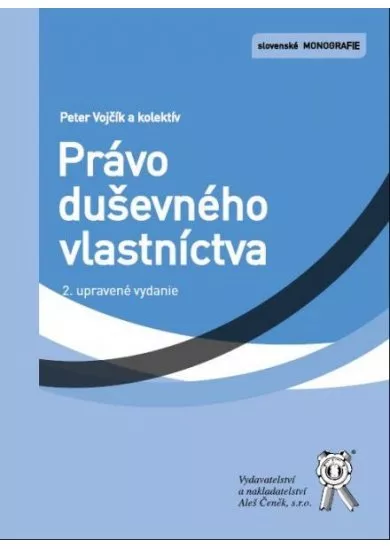 Právo duševného vlastníctva - 2. upravené vydanie