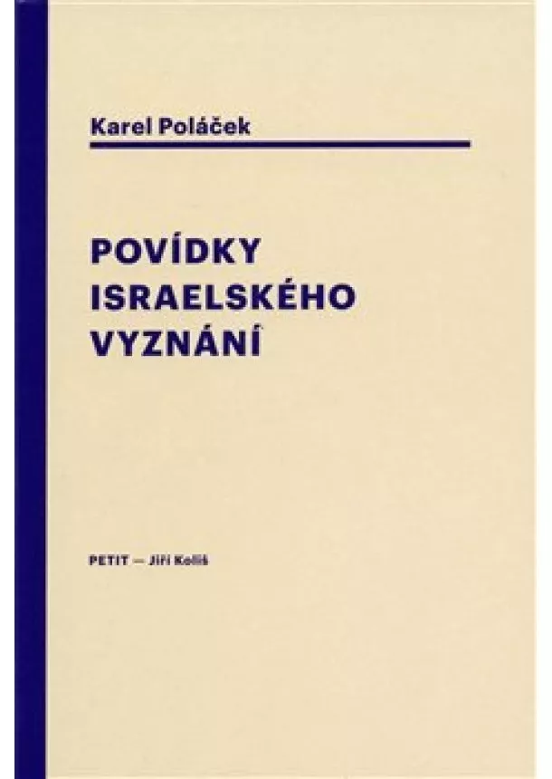 Karel Poláček - Povídky israelského vyznání