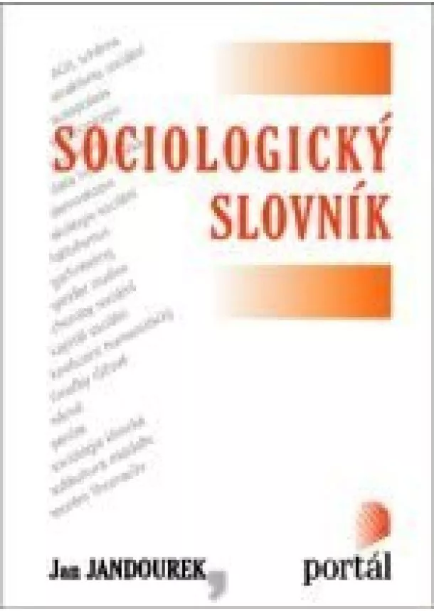 Jan Jandourek  - Sociologický slovník