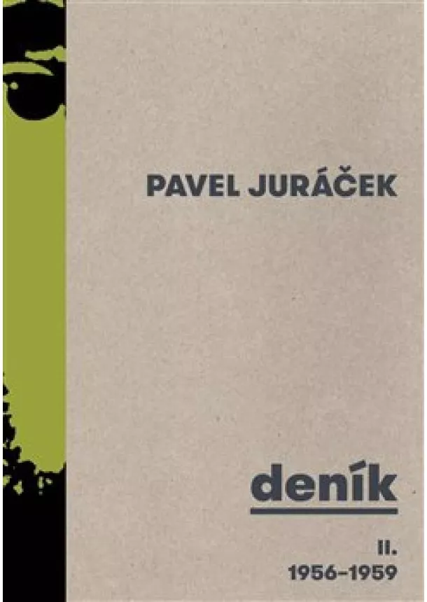 Pavel Juráček - Deník II. 1956 - 1959