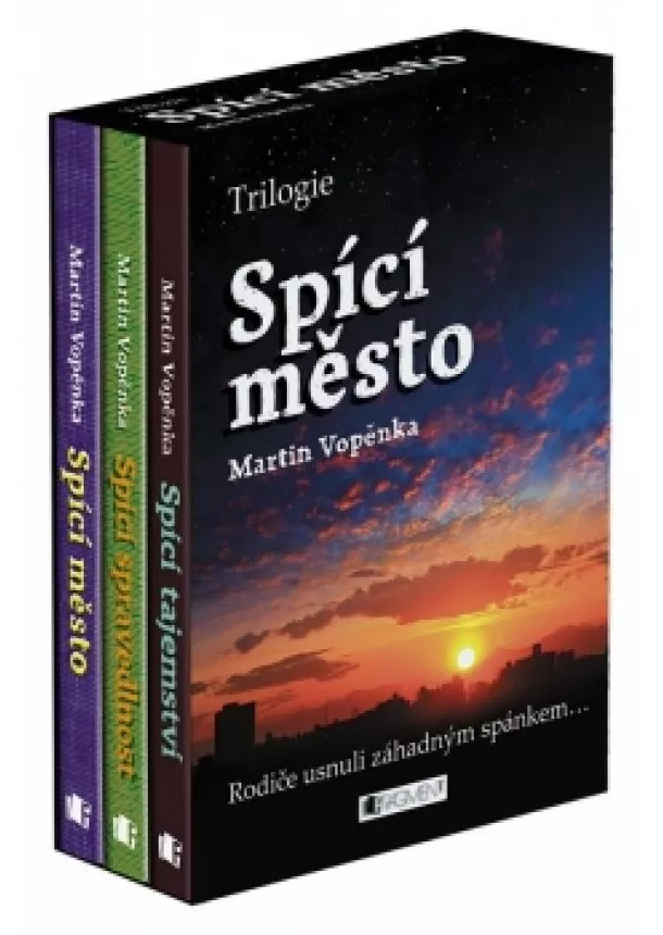 Vopěnka Martin - Trilogie Spící město - box