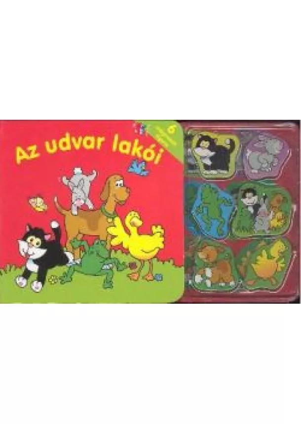 Lapozó - AZ UDVAR LAKÓI /6 MÁGNESES FIGURA