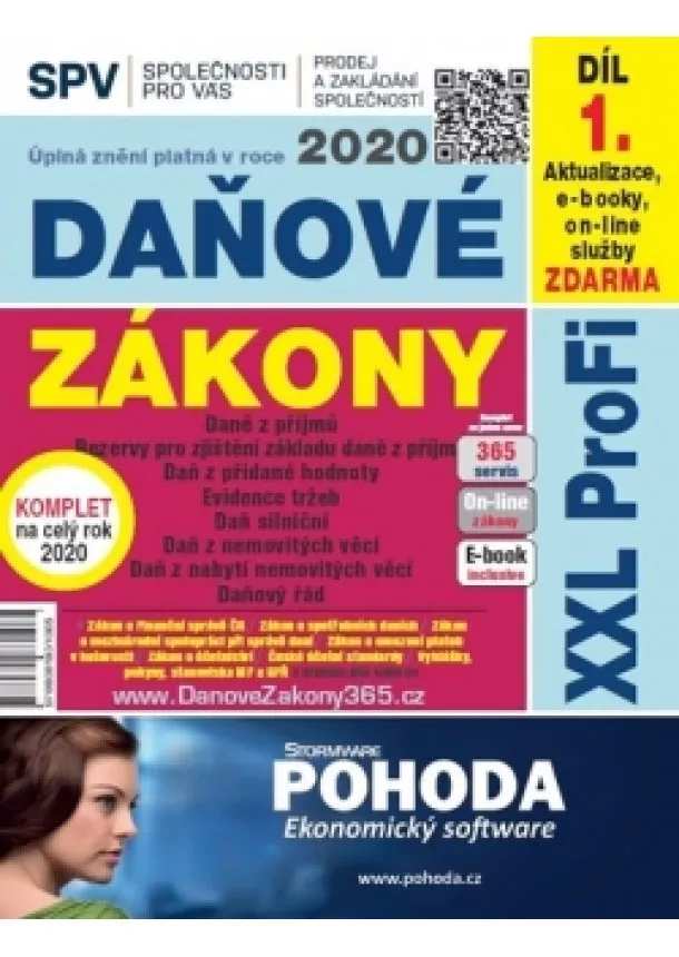 autor neuvedený - Daňové zákony 2020 XXL ProFi