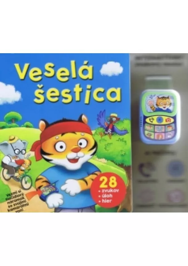 autor neuvedený - Veselá šestica (šikovný náramok)