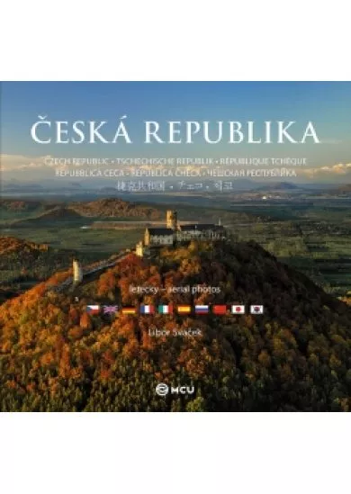 Česká republika letecky - střední /vícejazyčná