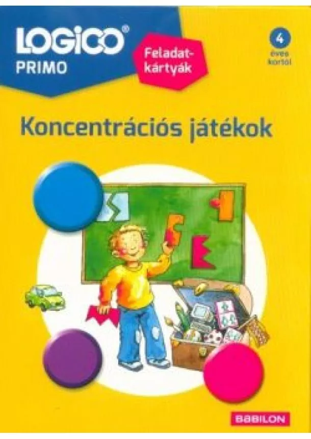 Logico - Logico Primo: Koncentrációs játékok /Feladatkártyák