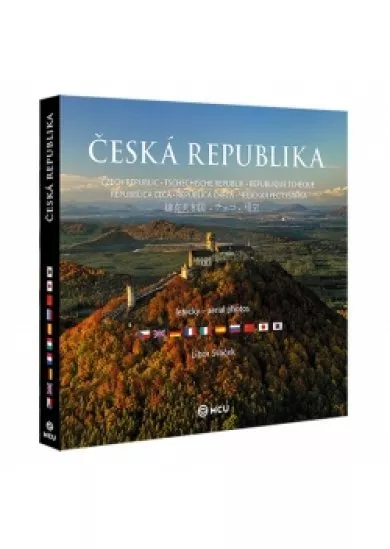 Česká republika letecky - velká / vícejazyčná