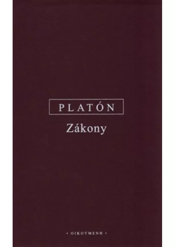 Platón - Zákony