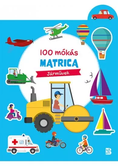 100 mókás matrica - Járművek