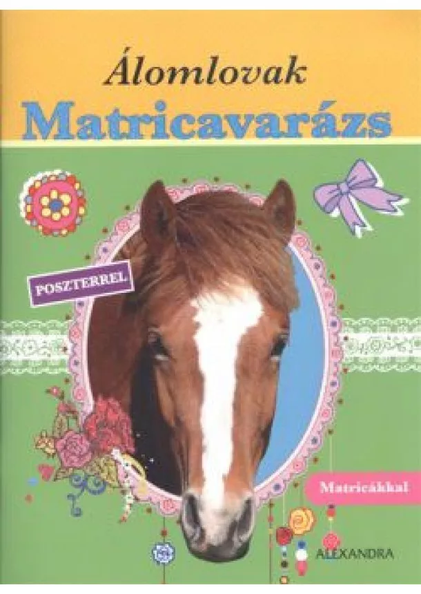 MATRICÁSFÜZET - ÁLOMLOVAK MATRICAVARÁZS (ZÖLD)