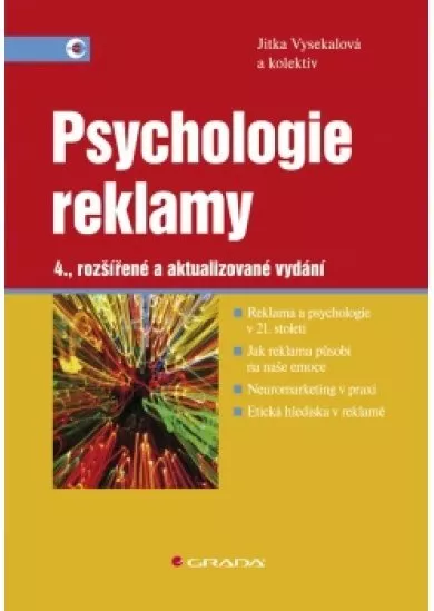 Psychologie reklamy - 4. vydání