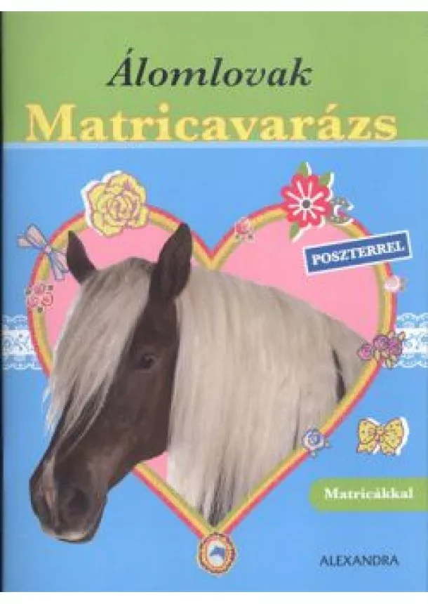 MATRICÁSFÜZET - ÁLOMLOVAK MATRICAVARÁZS (KÉK)