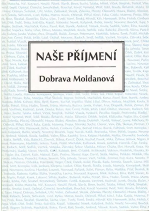 Moldanová Dobrava - Naše příjmení - 2.vydání