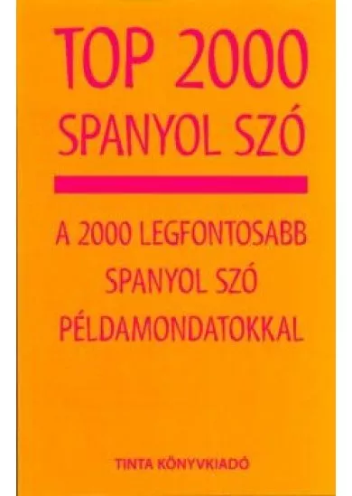 TOP 2000 SPANYOL SZÓ