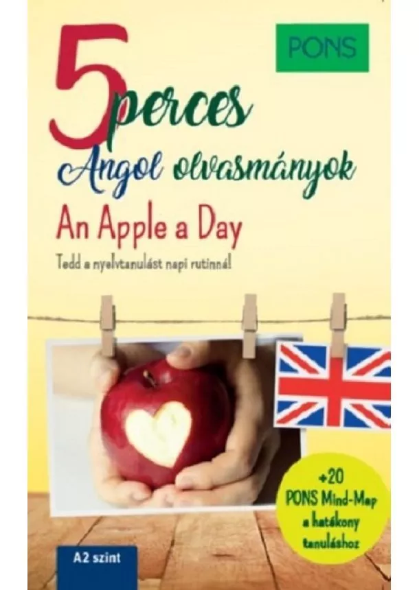 Nyelvkönyv - PONS 5 perces angol olvasmányok - An Apple a Day