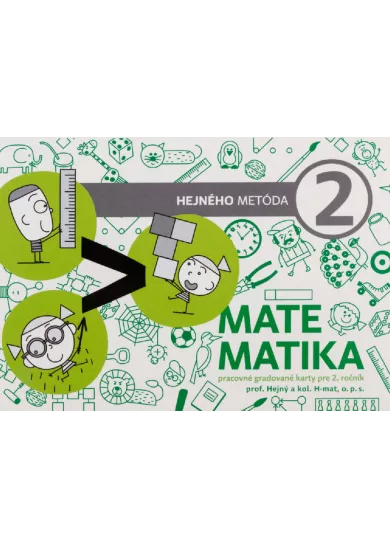 Matematika 2 - Pracovné gradované karty - Hejného metóda