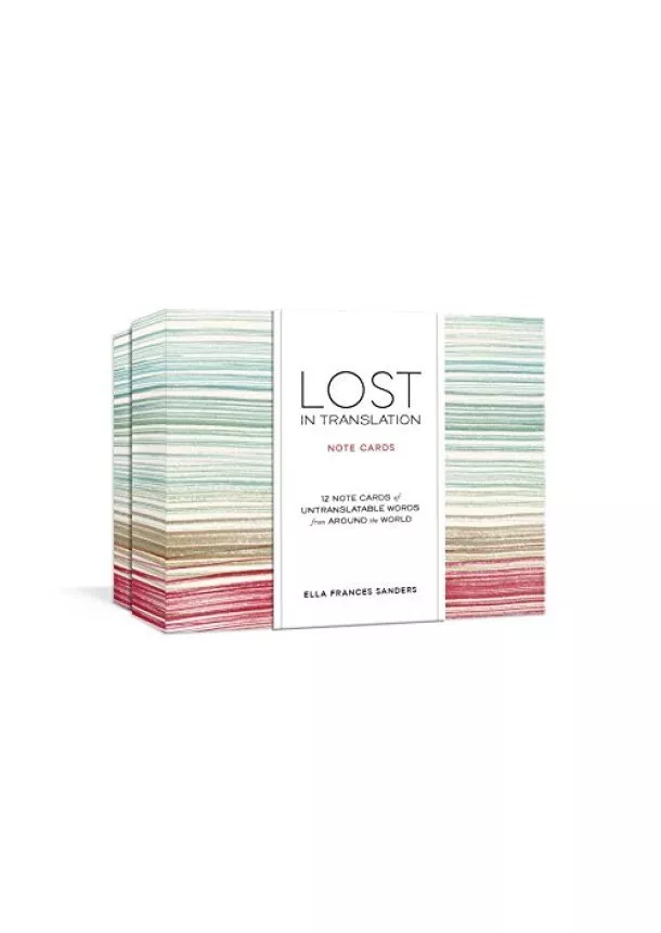 Ella Frances Sanders - Lost In Translation Note Cards