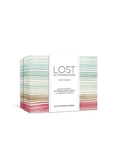 Lost In Translation Note Cards