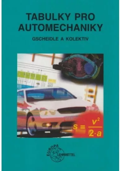 Tabulky pro automechaniky