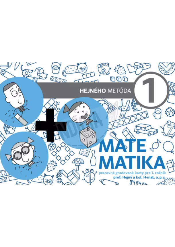 Milan Hejný - Matematika 1 - Pracovné gradované karty - Hejného metóda