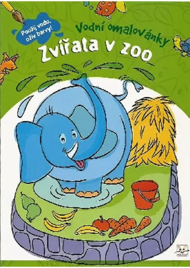 Barbara Wierzchowska - Vodní omalovánky - Zvířata v zoo