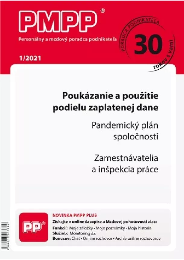 PMPP 1/2021 Poukázanie a použitie podielu zaplatenej dane