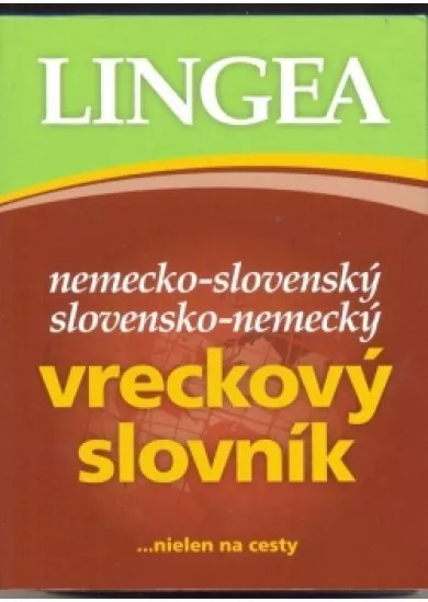 Nemecko-slovenský, slovensko-nemecký vreckový slovník-4. vydanie