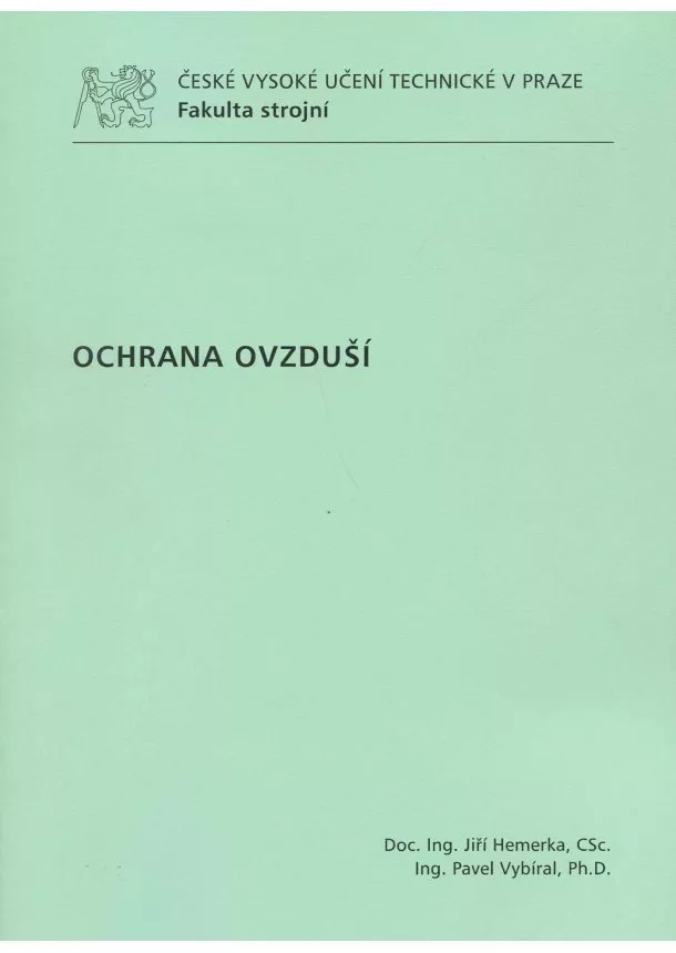 Jiří Hemerka - Ochrana ovzduší