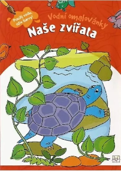 Vodní omalovánky - Naše zvířata