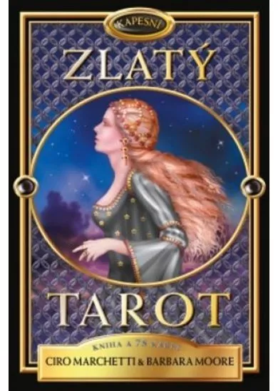 Kapesní Zlatý tarot - Kniha a 78 karet