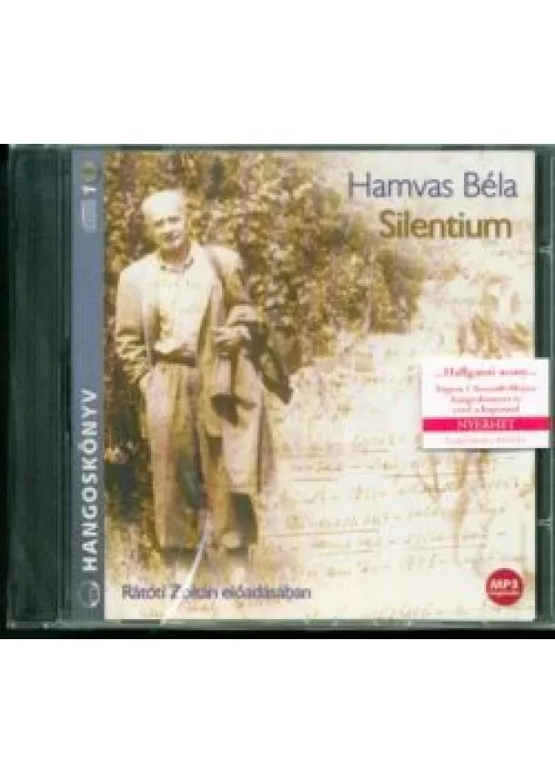 Hamvas Béla - Silentium /Hangoskönyv