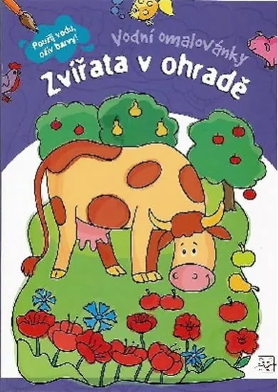 Vodní omalovánky - Zvířata v ohradě