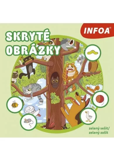 Skryté obrázky - zelený zošit