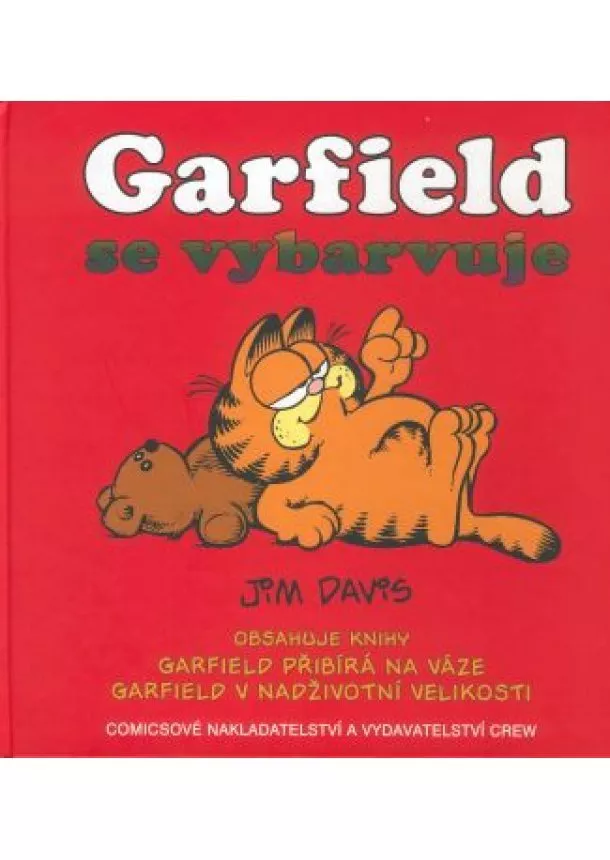 Jim Davis - Garfield se vybarvuje - 1. a 2. kniha sebraných Garfieldových stripů v barevné podobě.