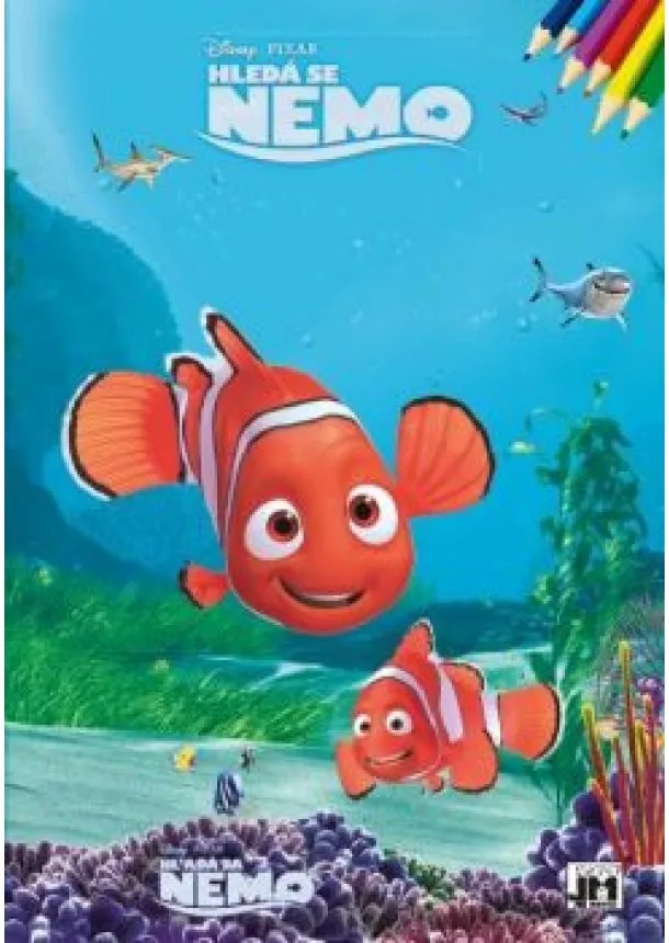 autor neuvedený - Omalovánka A4 Hľadá sa Nemo 2 