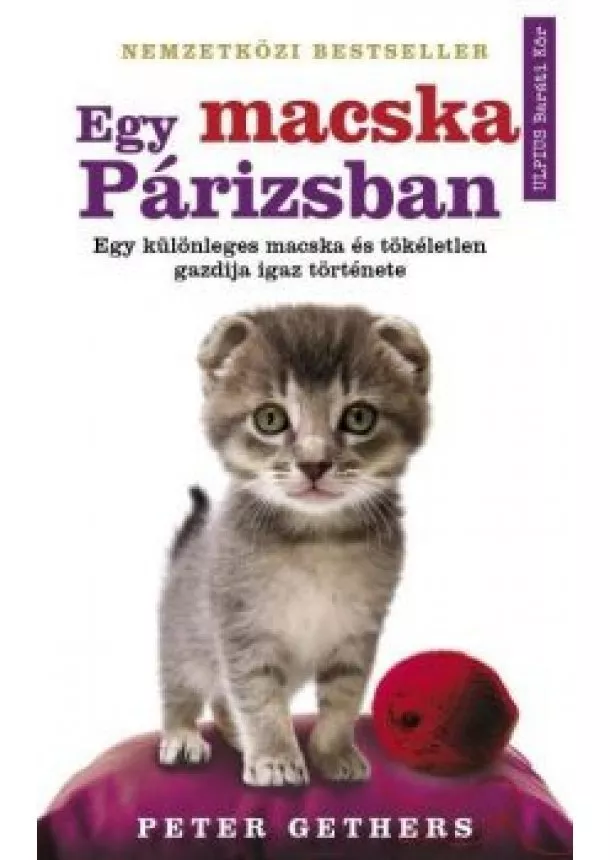 Peter Gethers - Egy macska Párizsban - Egy különleges macska és tökéletlen gazdija igaz története