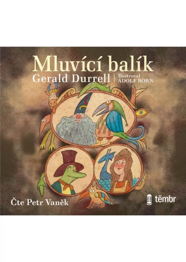 Gerald Durrell - Mluvící balík - audioknihovna