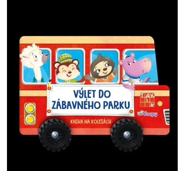 kol - Výlet do zábavného parku - kniha na kolesách