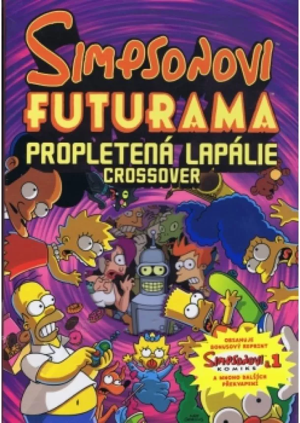 Matt Groening - Simpsonovi FUTURAMA - Propletená lapálie