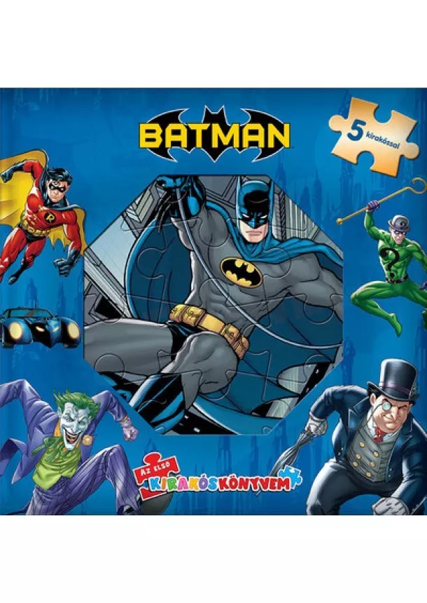 Puzzle-Könyv - Batman: Az első kirakóskönyvem