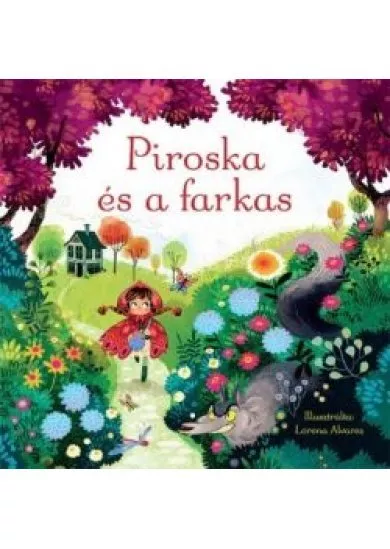 Piroska és a farkas - Mesekönyv és 30 darabos kirakó