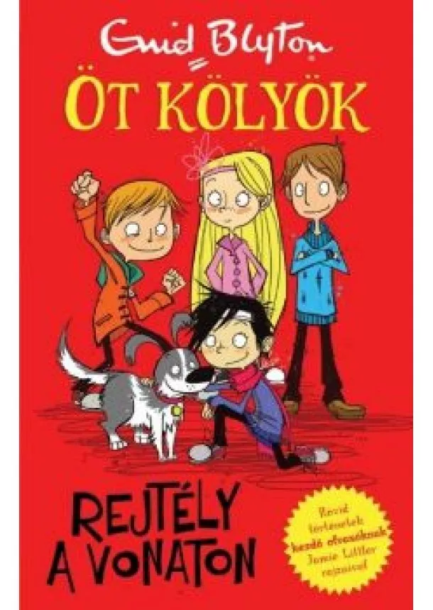 Enid Blyton - Rejtély a vonaton - Öt kölyök 3.