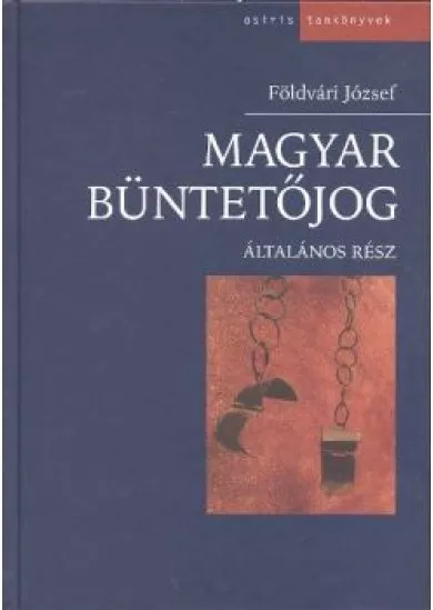 MAGYAR BÜNTETŐJOG